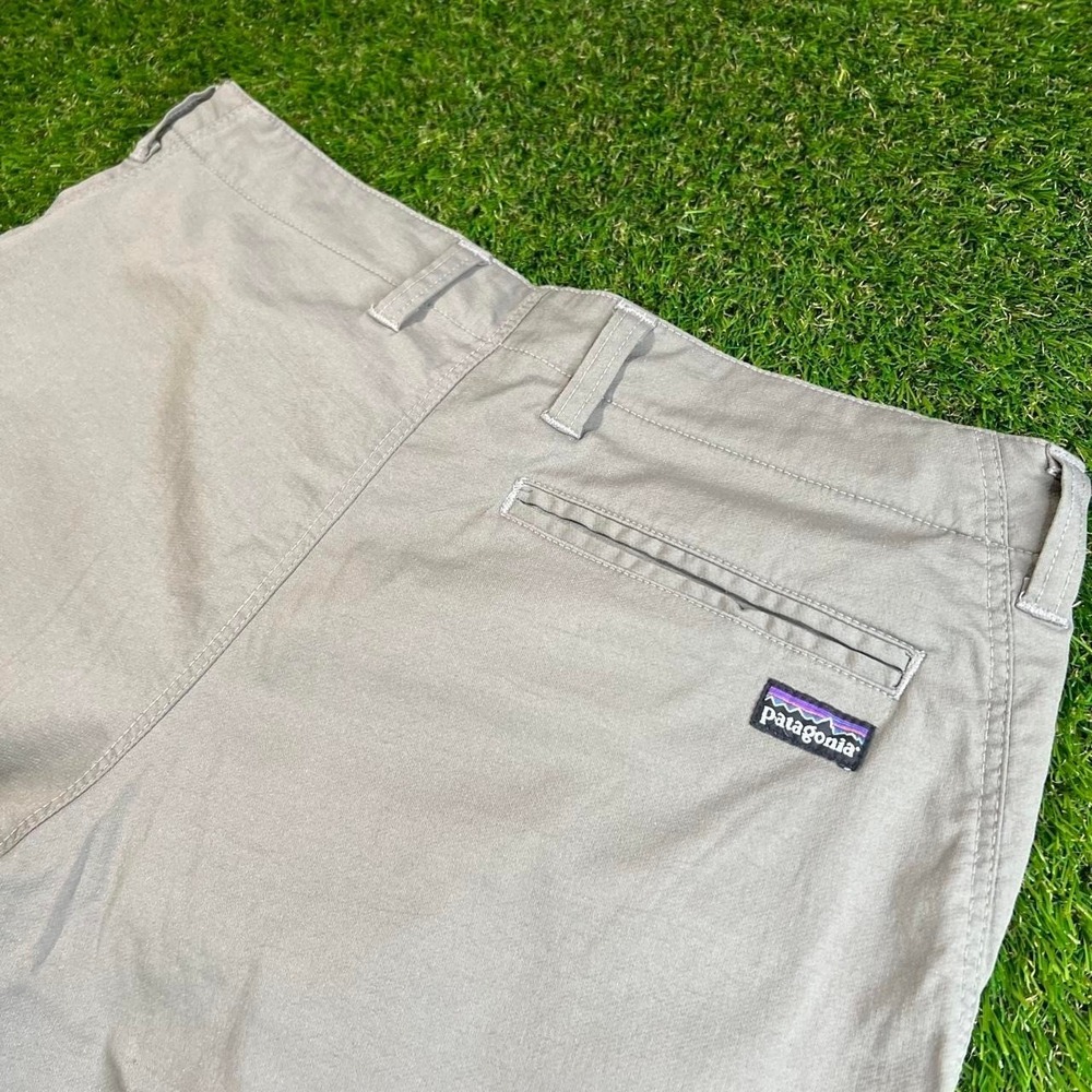 VTG USA Patagonia Hiking Shorts Mens 32 Gray Outdoor Trail Casual Workwear - Picture 2 of 6